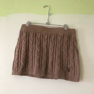 playboy x pacsun knit mini skirt M